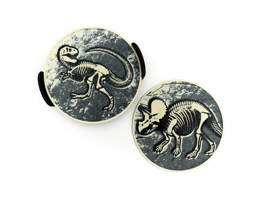 Dinosaur Fossil Coasters (set of 3)