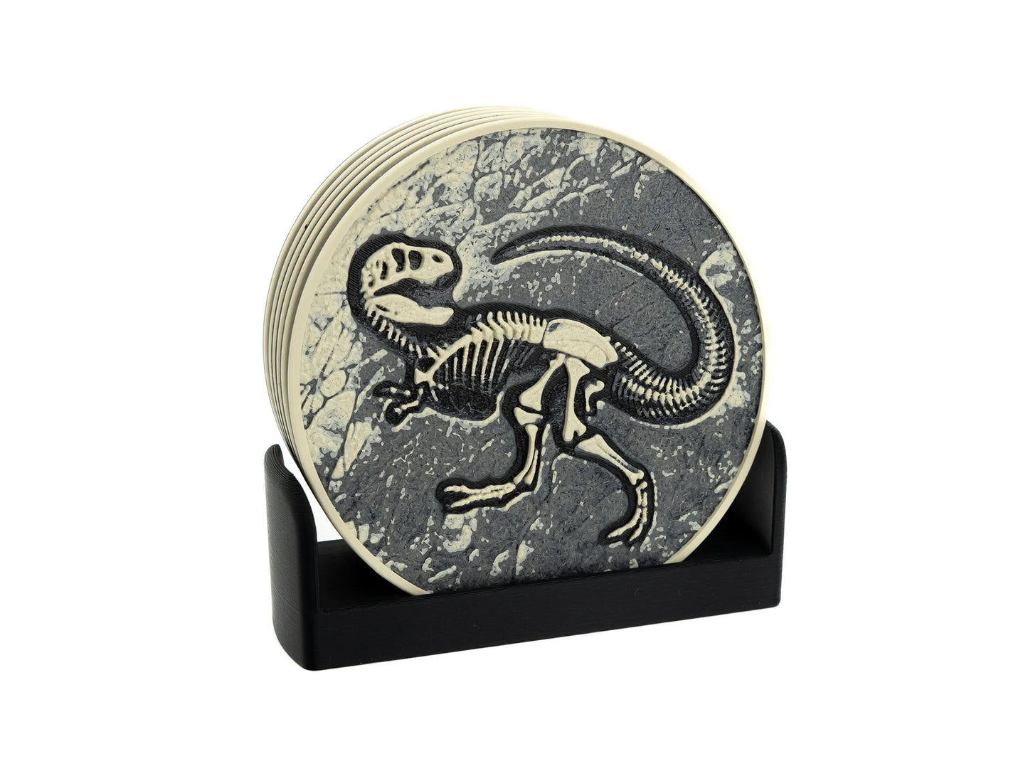 Dinosaur Fossil Coasters (set of 3)