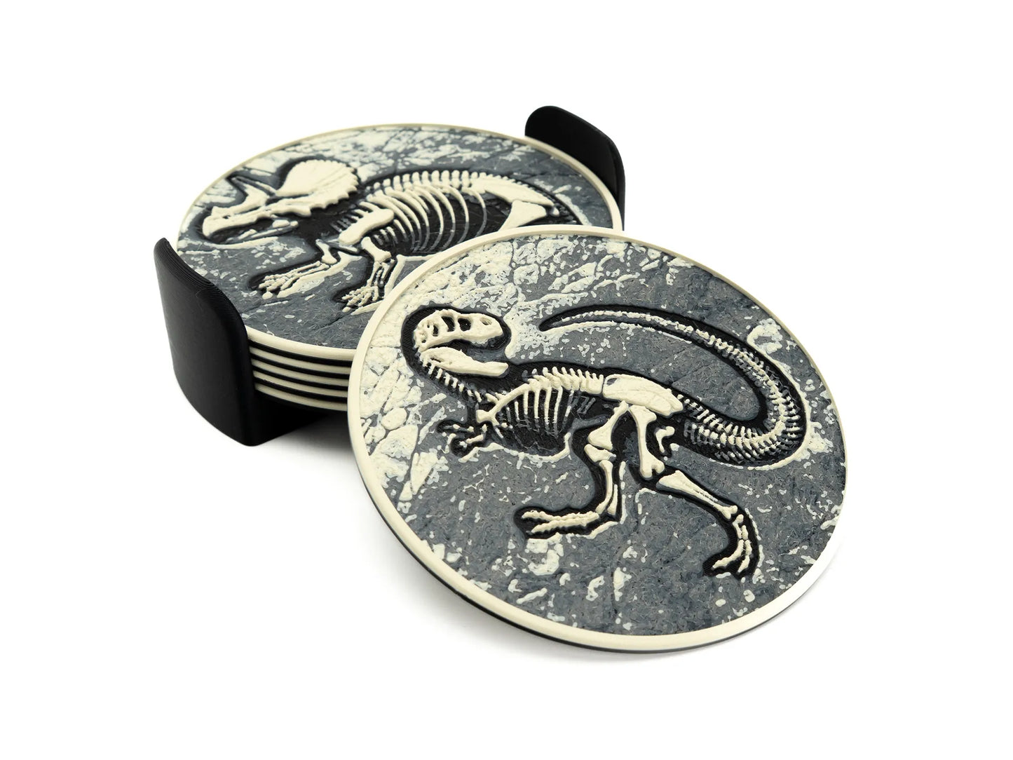 Dinosaur Fossil Coasters (set of 3)