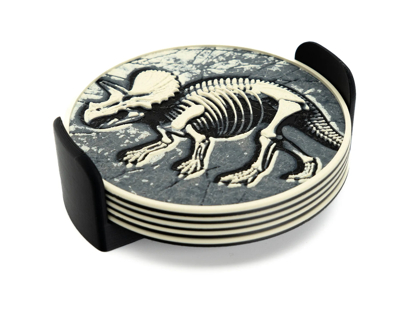 Dinosaur Fossil Coasters (set of 3)