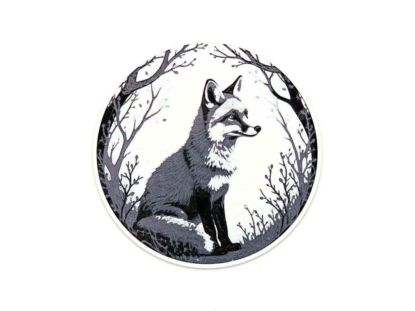 Midnight Forest Wildlife Coasters (set of 3)