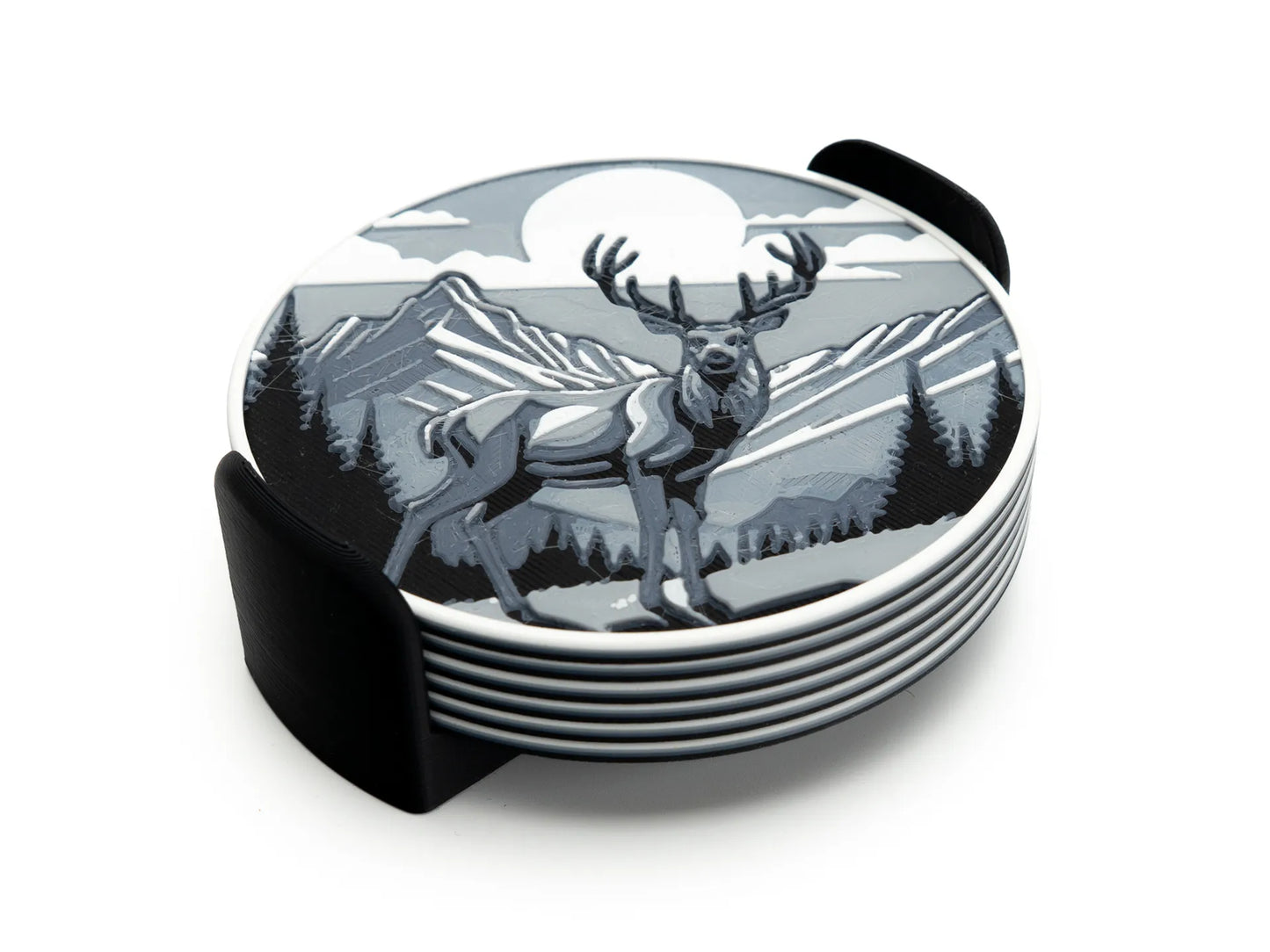 Mountain Wildlife Coasters (set of 3)