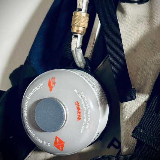 Carabiner Clip Loop for Butane Canisters
