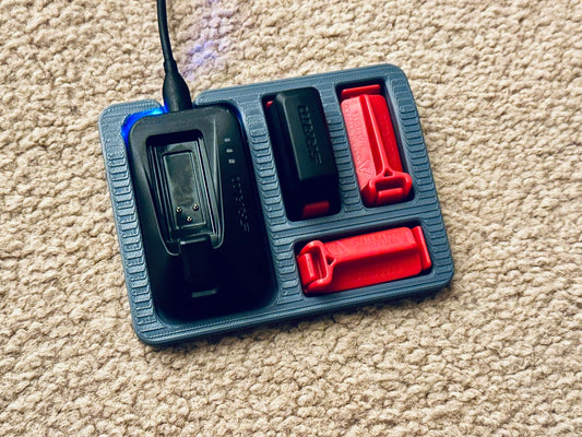 SRAM AXS battery and charger organizer