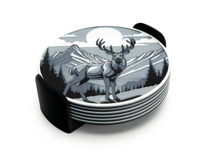 Mountain Wildlife Coasters (set of 3)